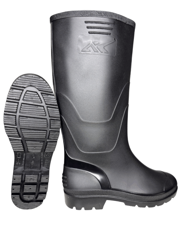 Bota orion de color negra suela y caña