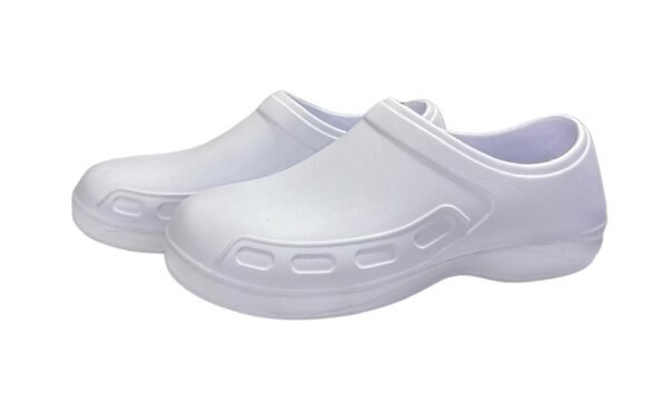 Zueco Blanco Costado Zueco con Antideslizante