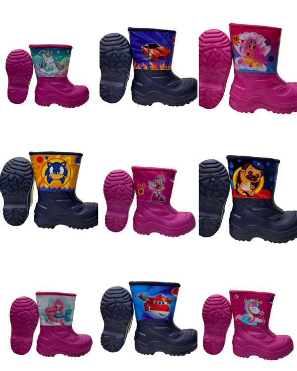 Ultralivianas Botas divertidas para niños y niñas seguridad comodas