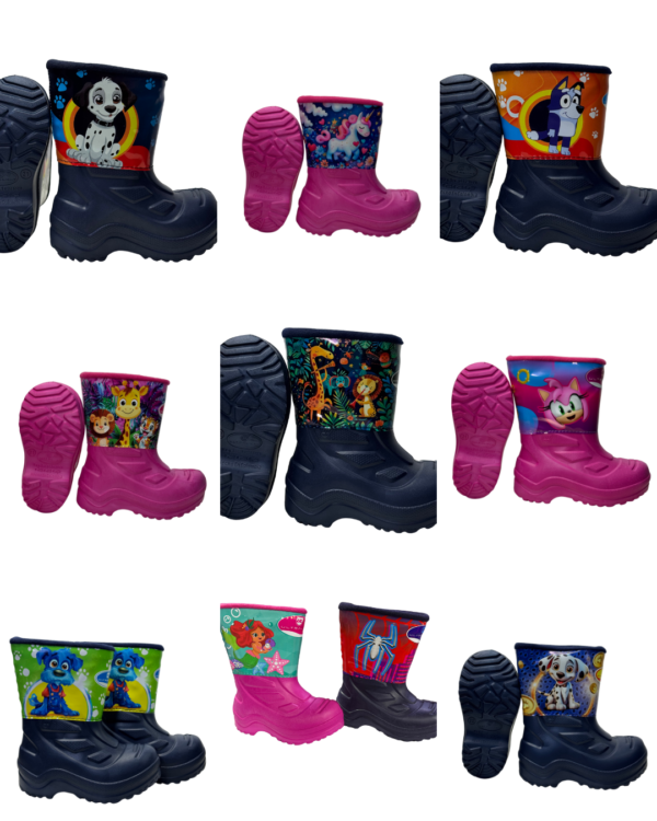 Ultralivianas 2 Botas divertidas para niños y niñas seguridad comodas